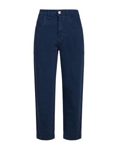 Woman Jeans Blue Size 2 Cotton, Elastane