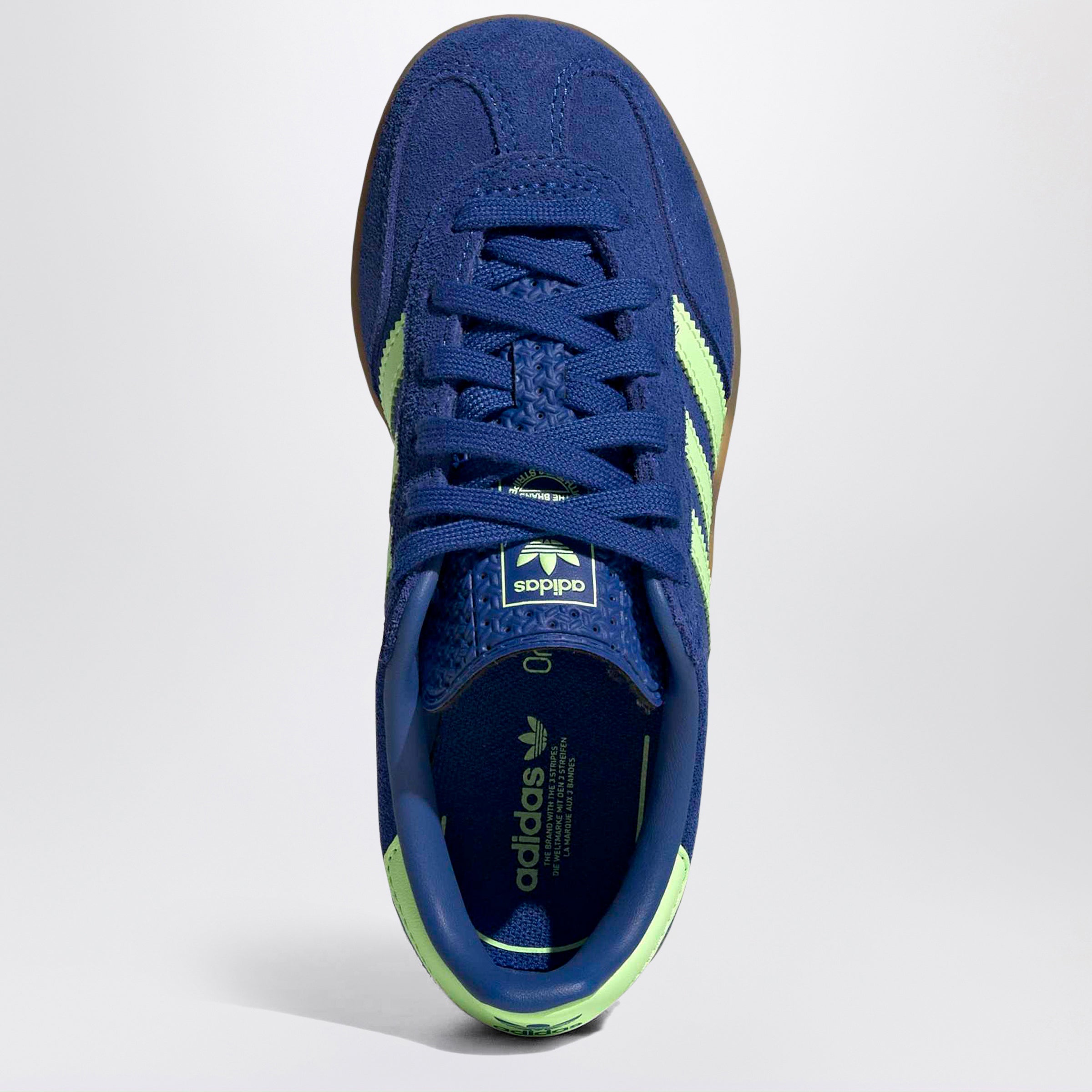 Gazelle sneakers in Royal Blue/Green Spark