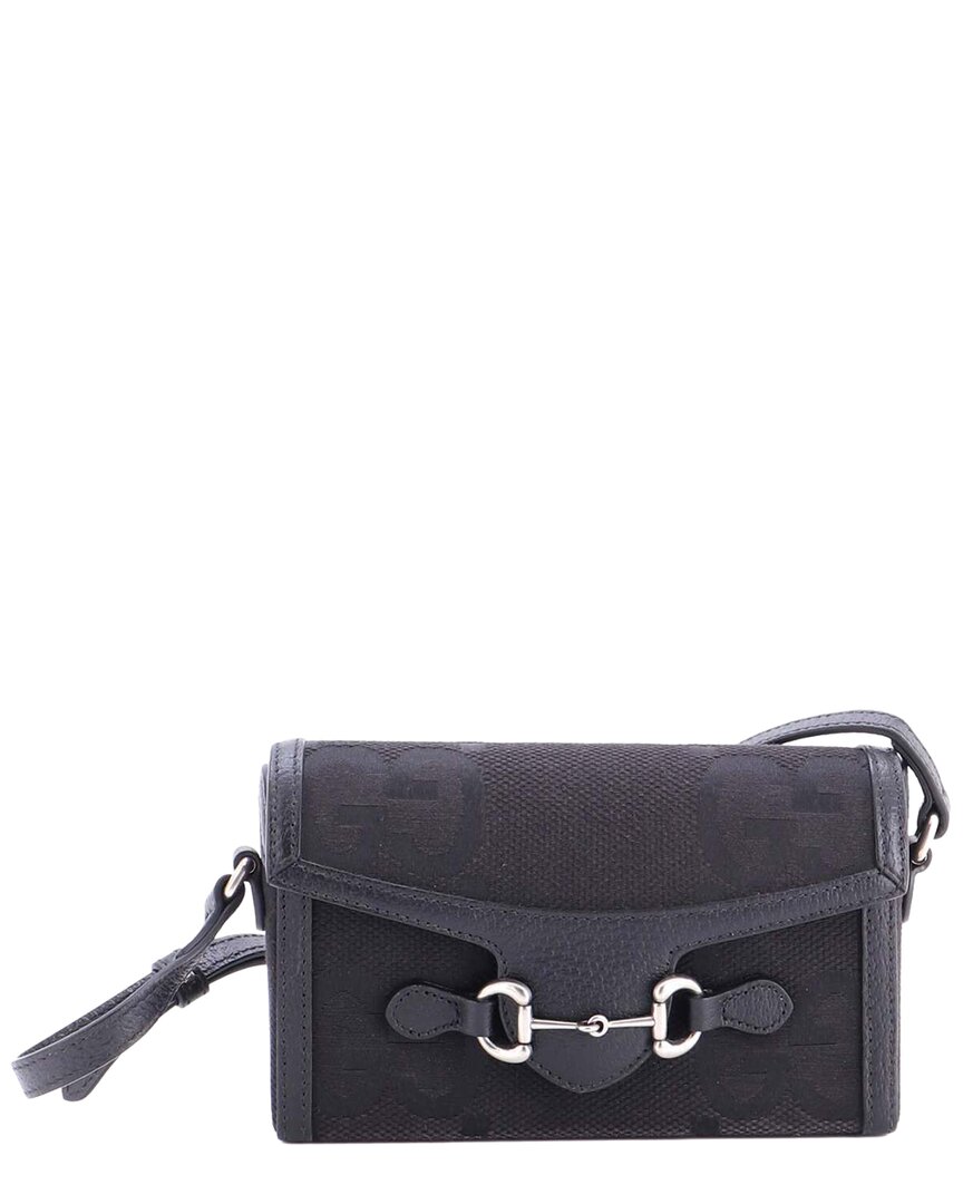 Horsebit 1955 Flap Crossbody Bag Jumbo GG Mini (Authentic Pre-Loved)