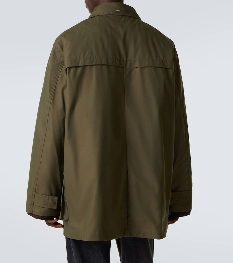 Hunter cotton-blend canvas jacket