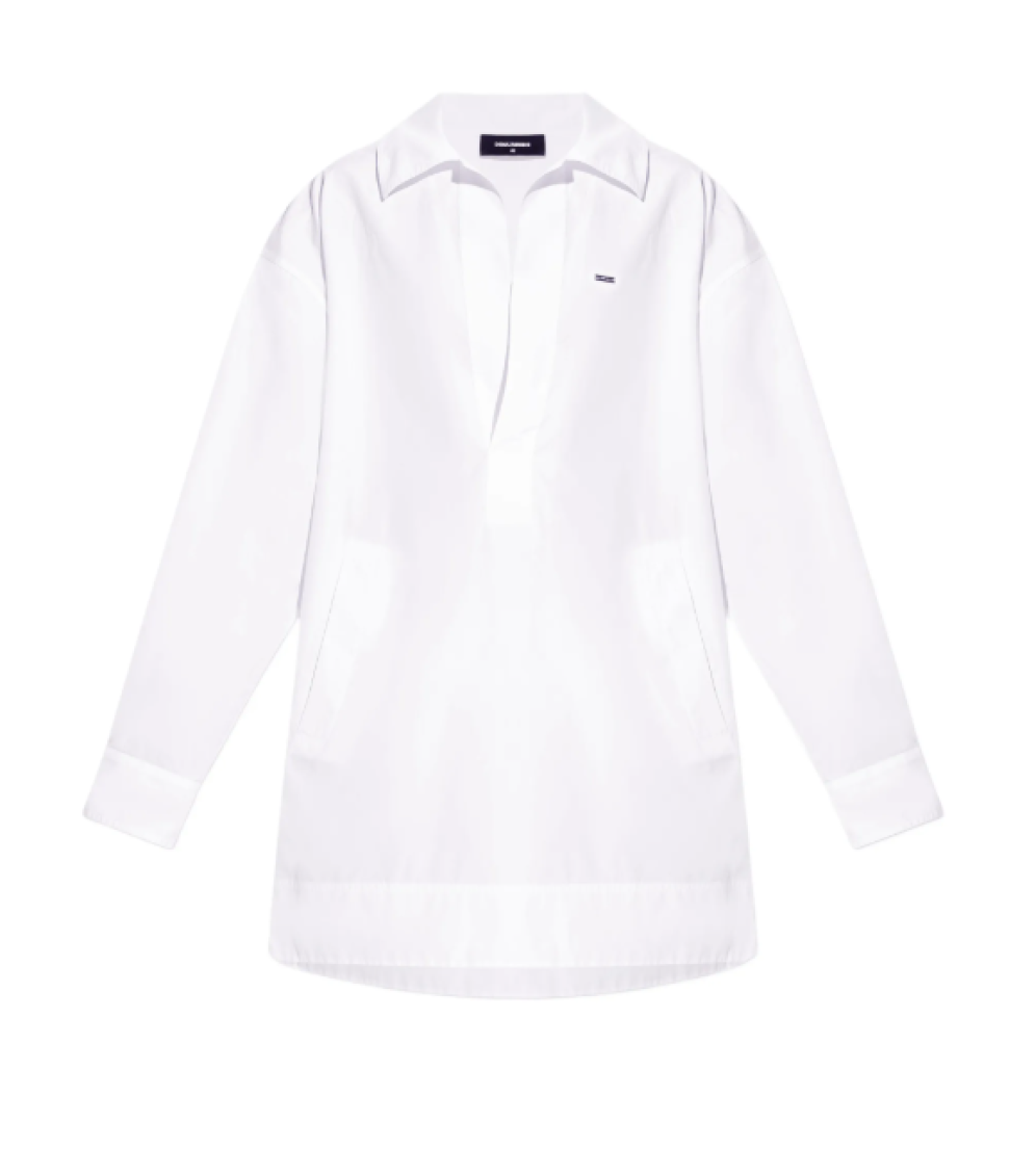 Dsquared2 - long sleeve dress button cuffs pocket