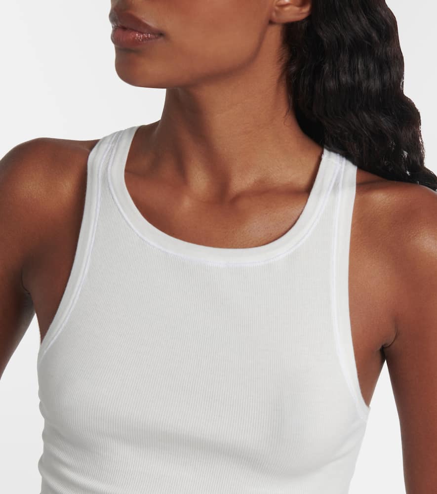 Pamela cotton-blend tank top