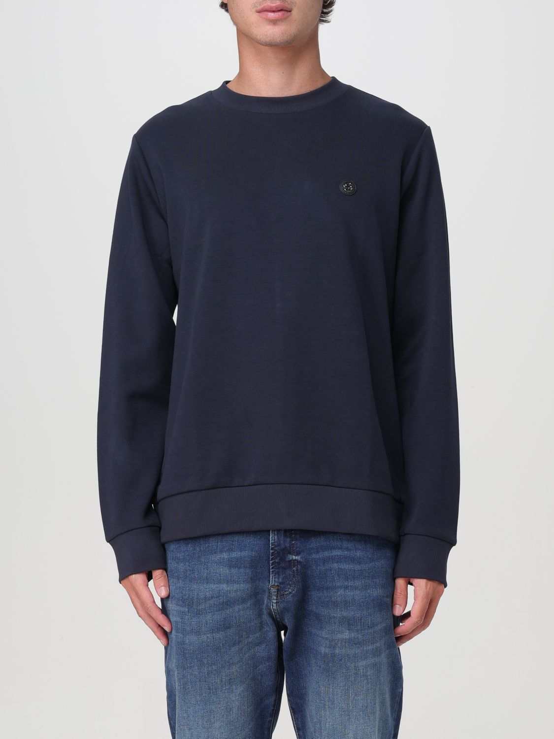 Sweatshirt Men color Blue