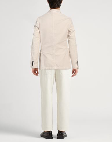 Patrizio Piscaglia Man Blazer Beige Size 38 Cotton, Elastane
