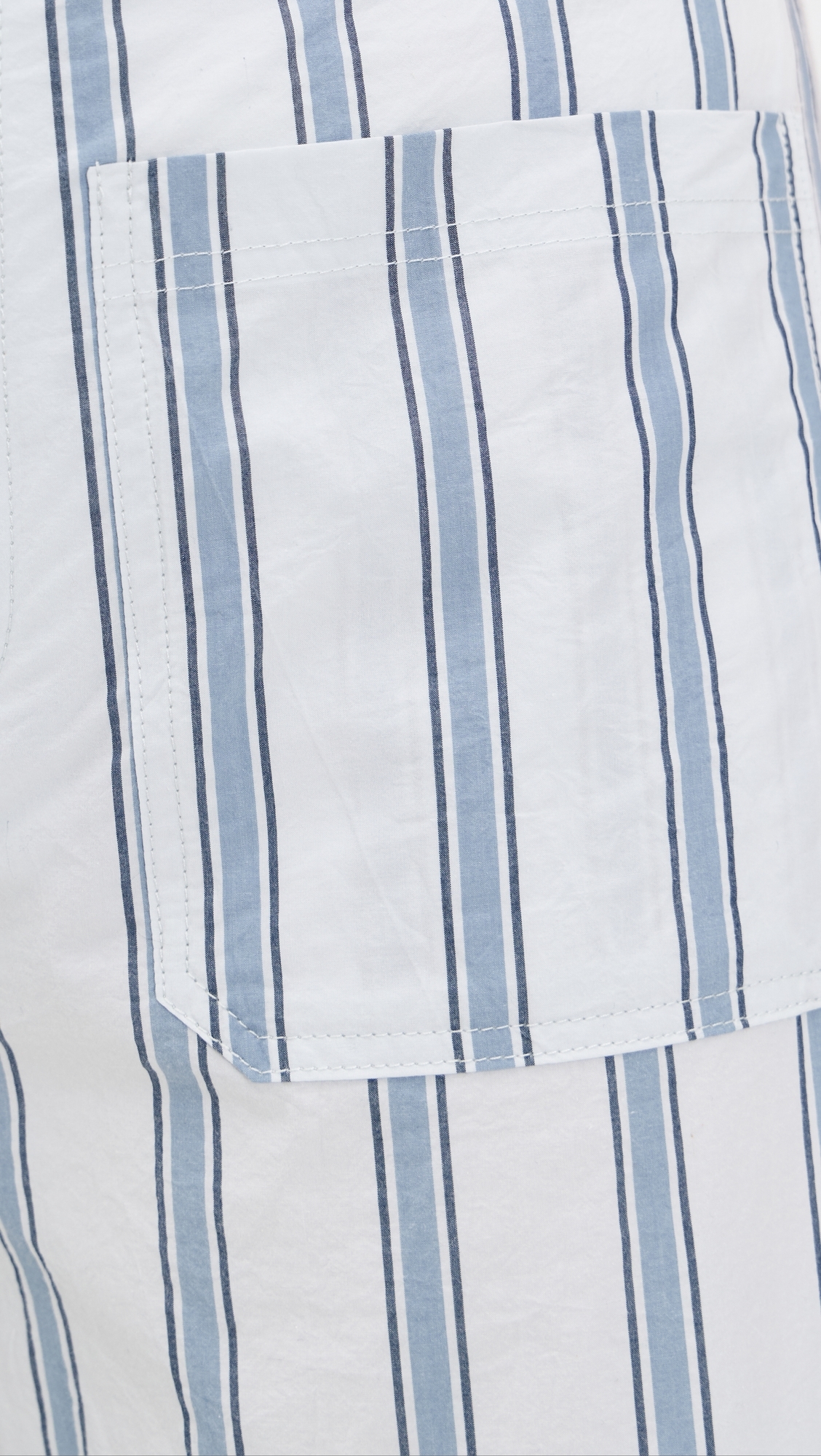 Retro Stripes Pants Ice Blue