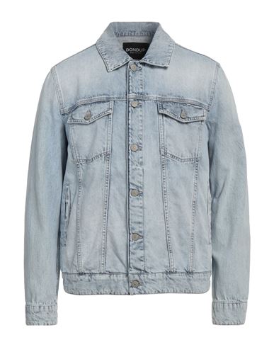 Man Denim outerwear Blue Size 42 Cotton, Recycled cotton