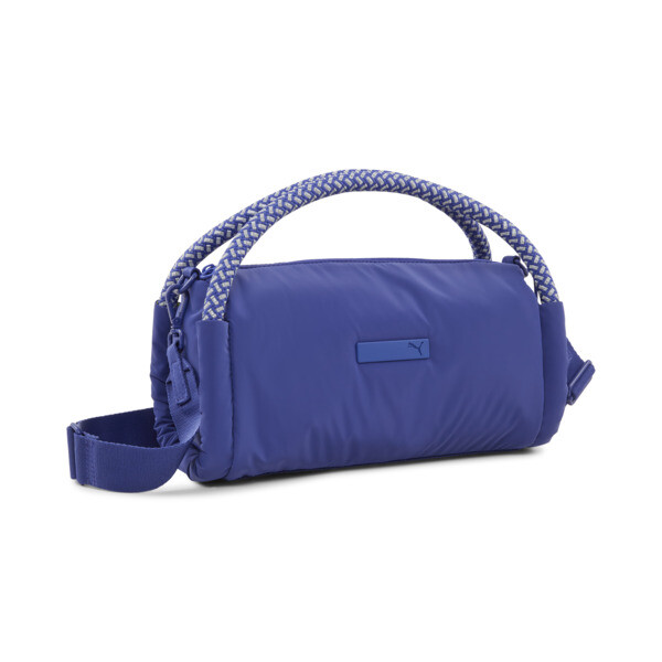 PUMA LUXE Cross-Body Grip Bag in Blue