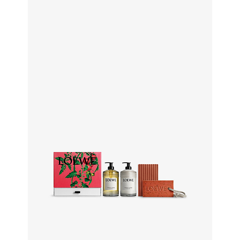 Tomato Leaves Bath Set