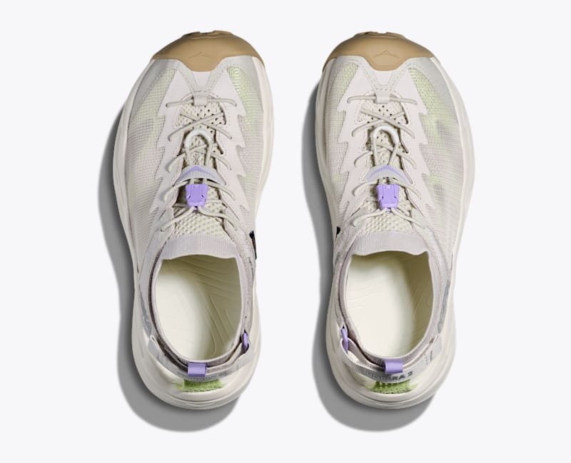 HOKA Women's Hopara 2 Shoes in Stucco/Alabaster
