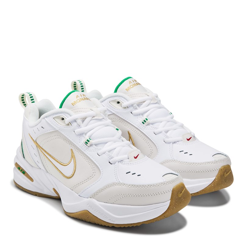 Men's Air Monarch Iv Walking Shoes (White/Green/Gum)