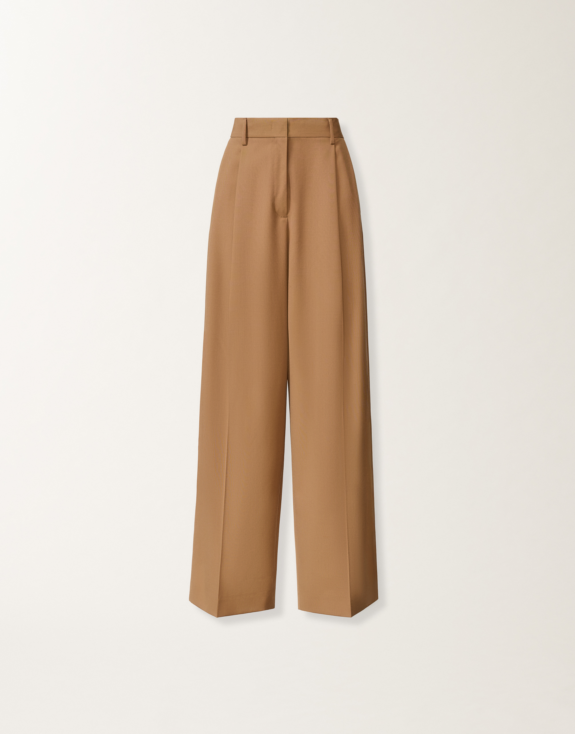 Fluid techno tailoring pants, wicker