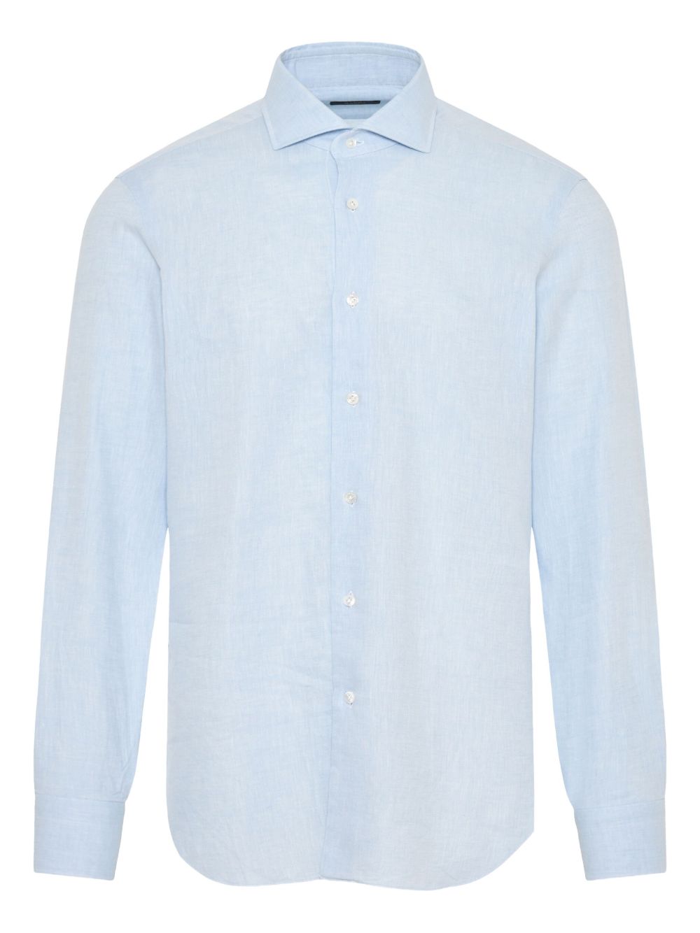 Barba poplin shirt - Blue