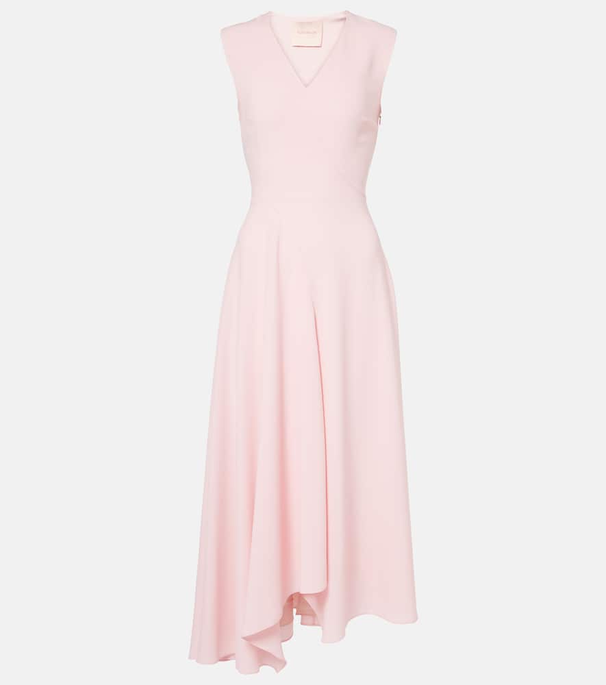 Roksanda Miral asymmetric satin midi dress