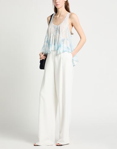 Woman Top Sky blue Size 6 Viscose
