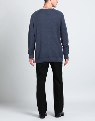 Man Sweater Navy Size 46 Merino Wool