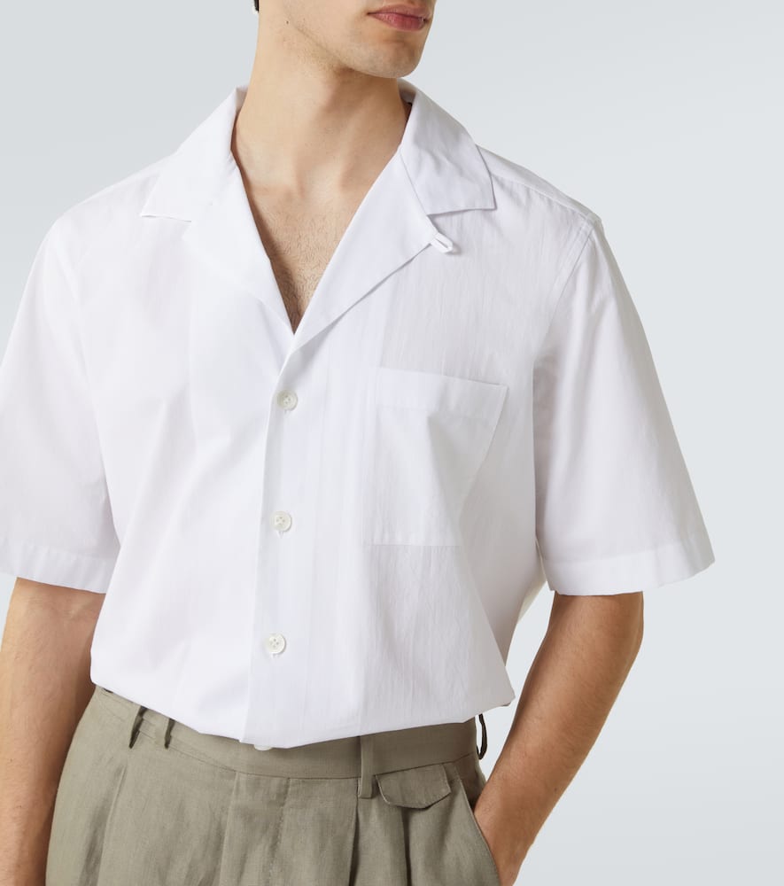 Cotton poplin shirt