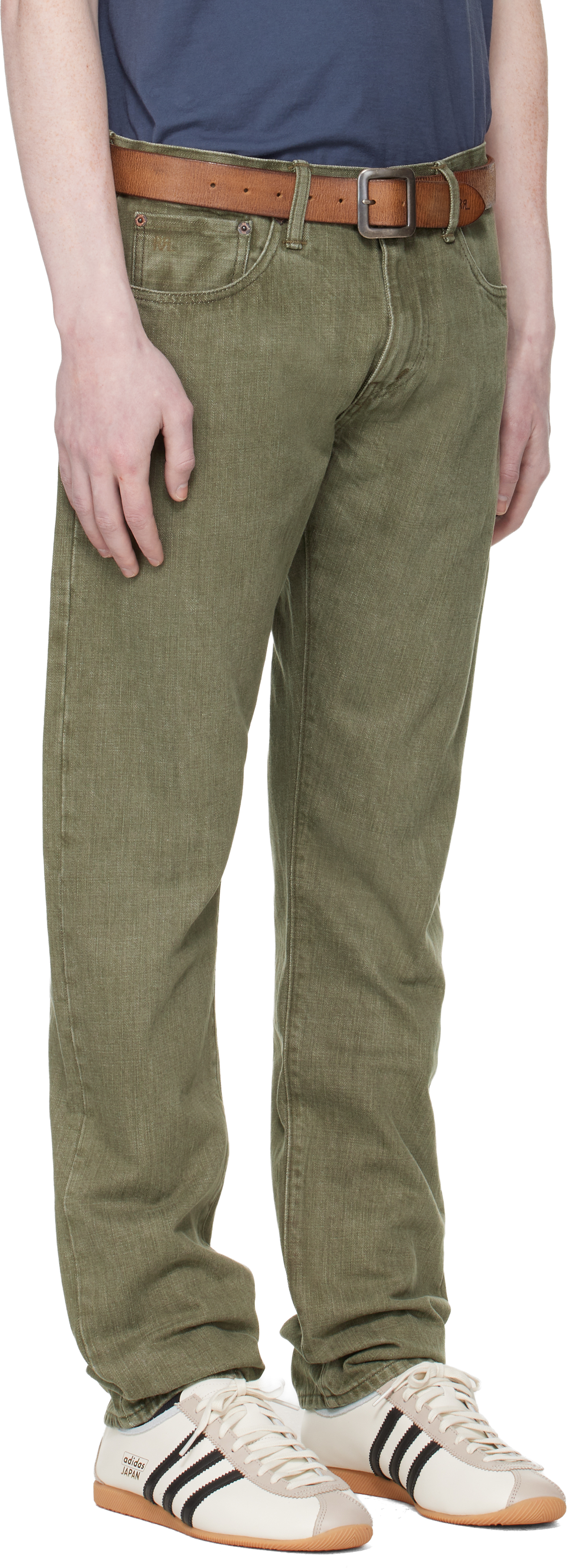 Green Slim Fit Jeans