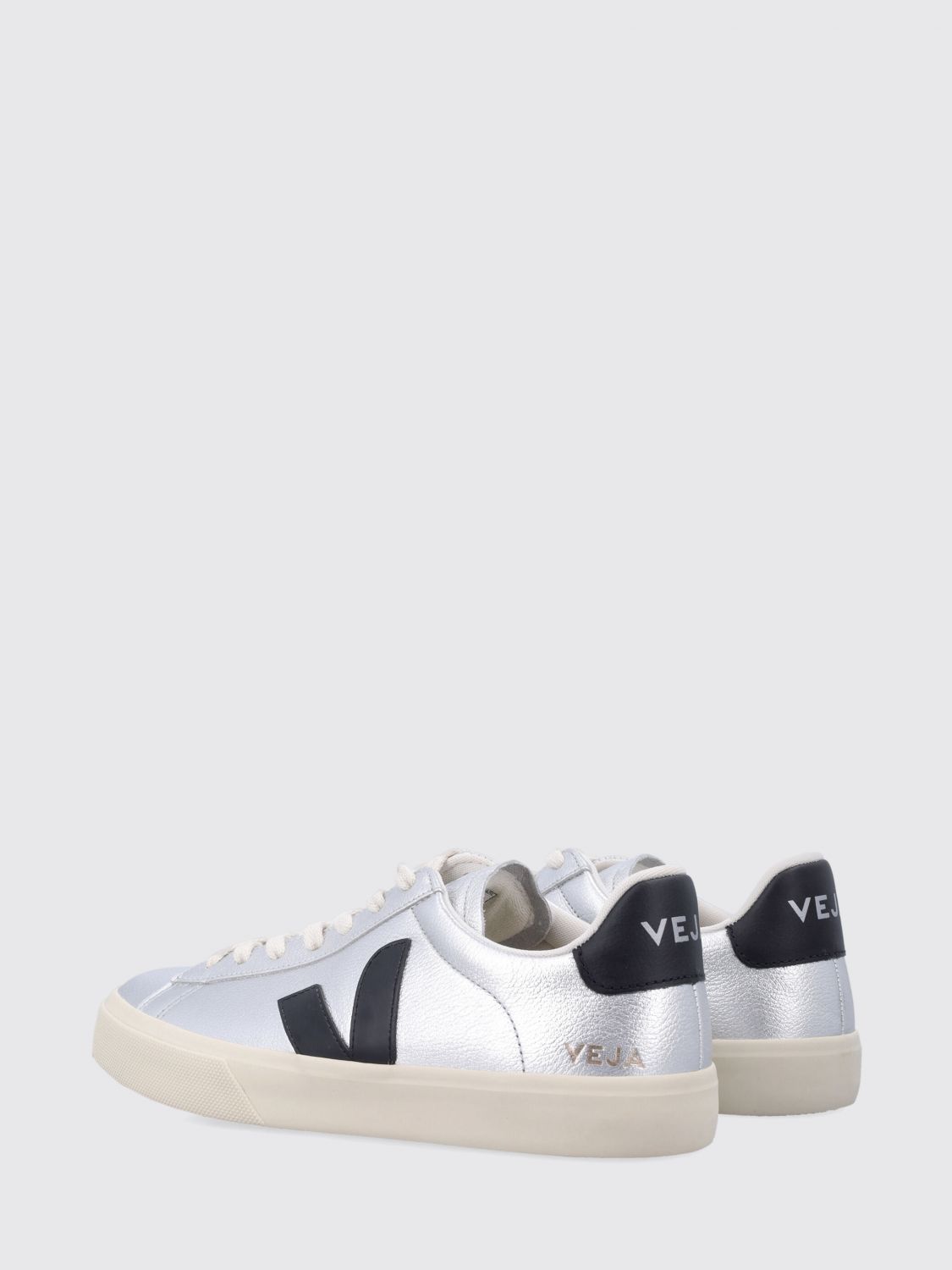 Campo leather sneakers - Silver