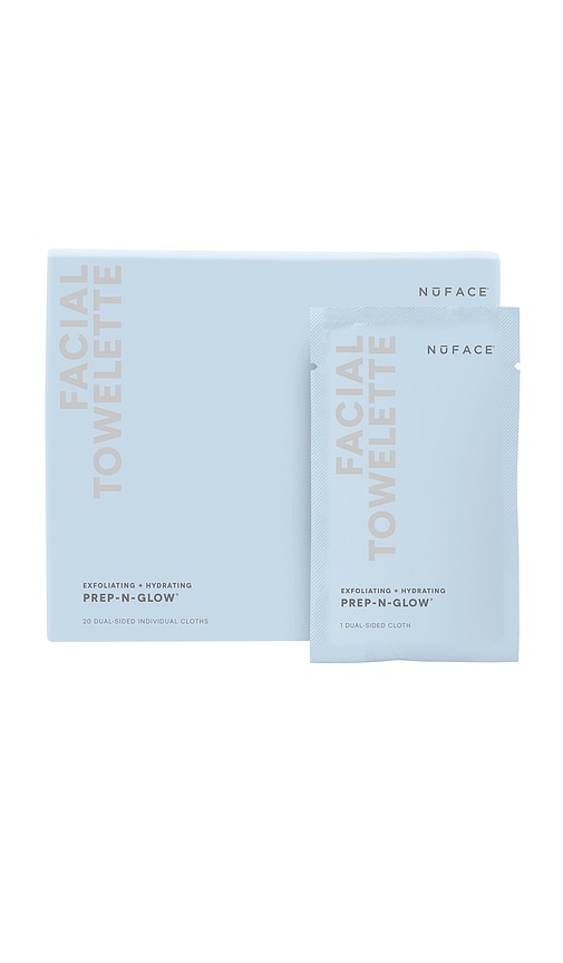 NuFACE Prep & Glow Cleansing Cloth 20 Pack in Beauty: NA