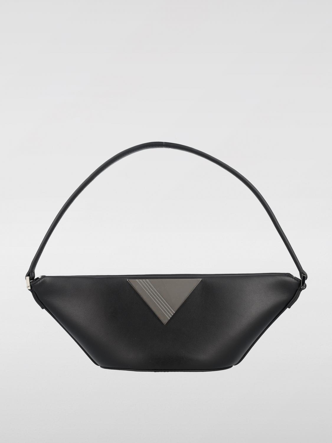 Piccola leather shoulder bag - Black