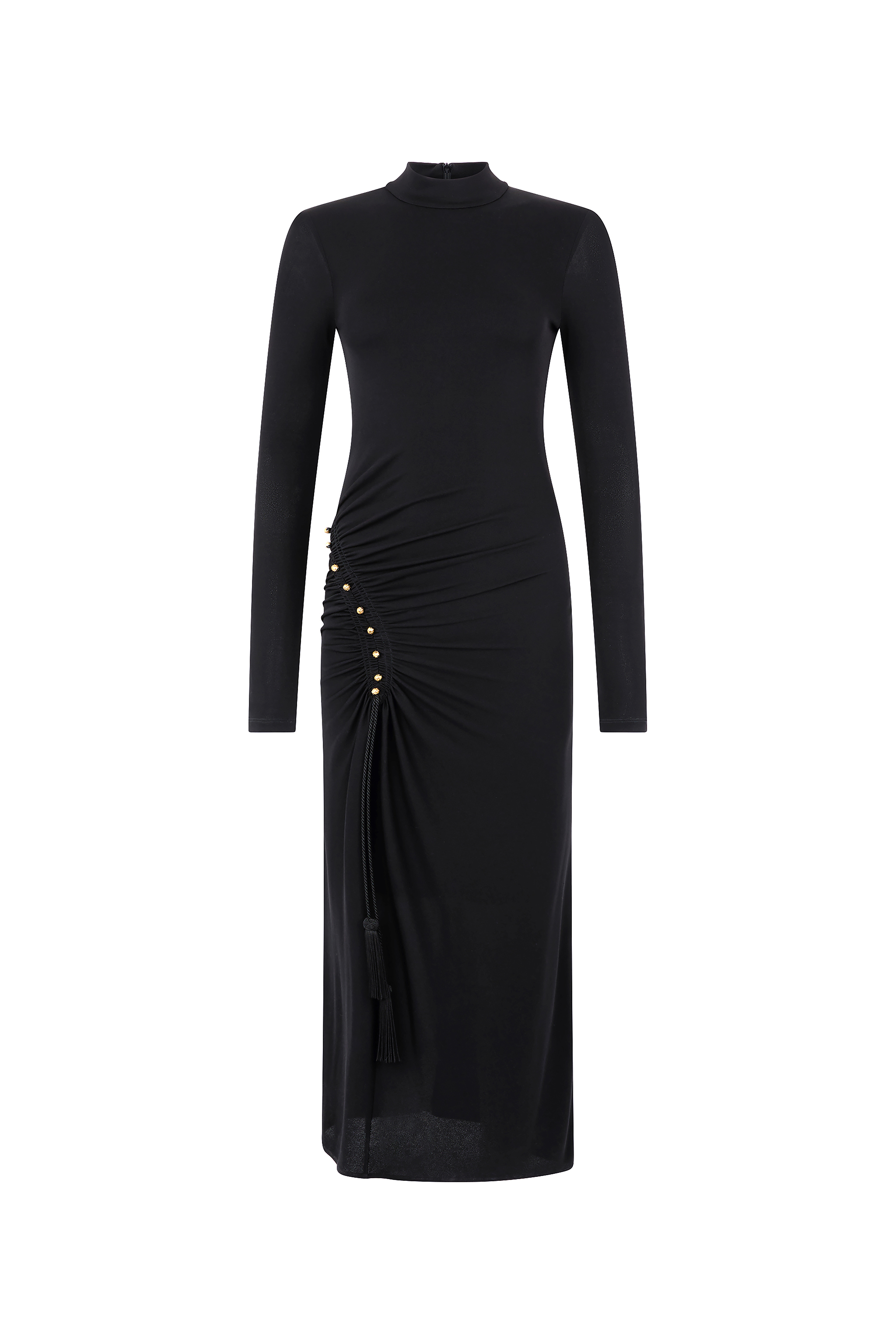 Long Dress With Ruffle Detail