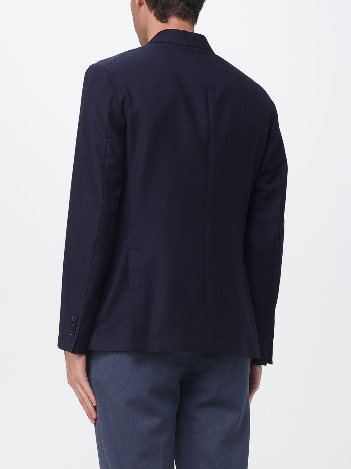 Jacket Men color Blue