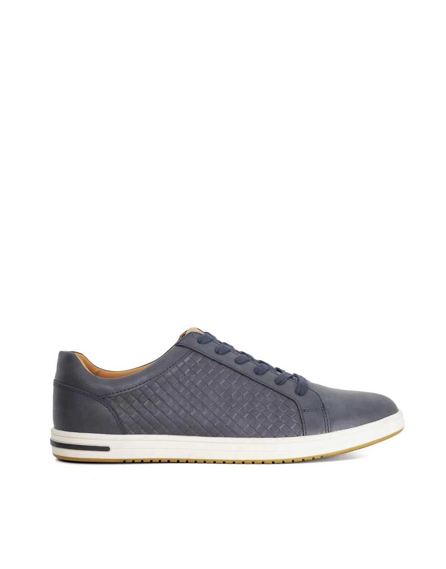 Tezzy weave trainers in navy-Blue