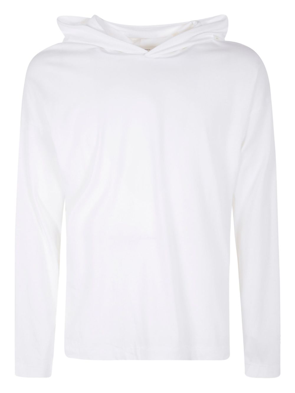 Logo-patch hoodie - White