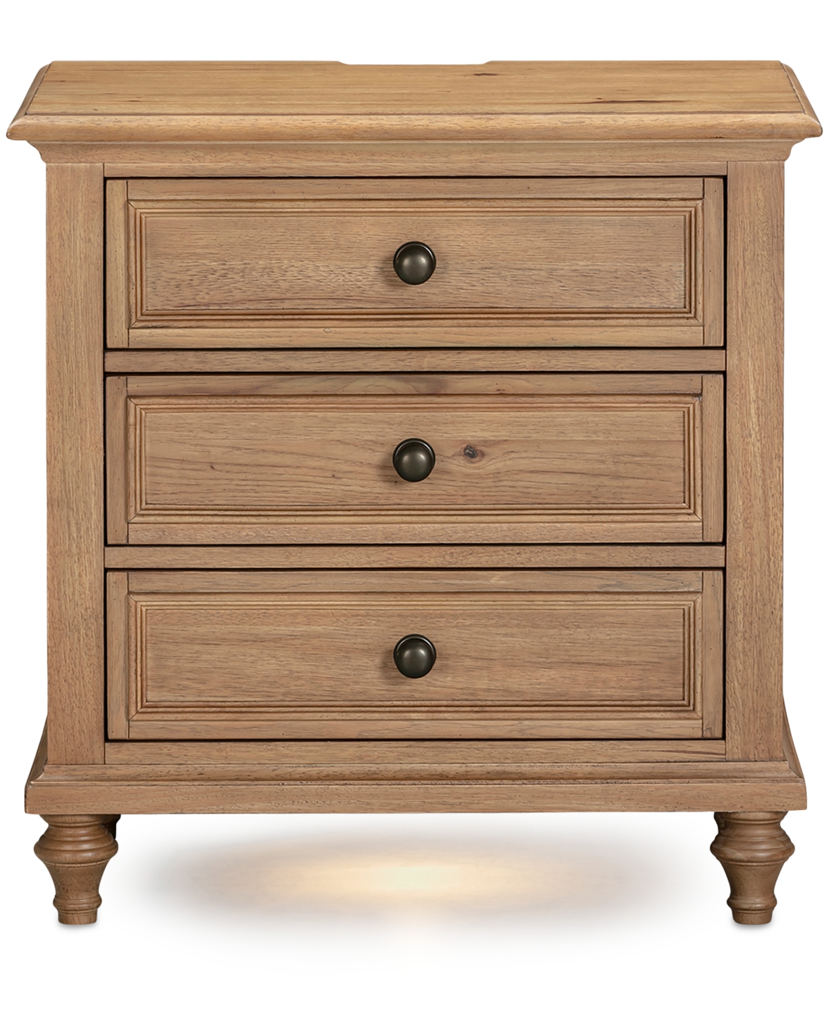 Willowmere 3 Drawer Nightstand, Created for . - Brown