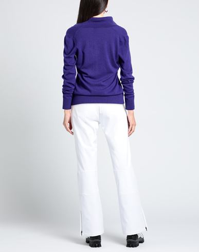 Woman Turtleneck Purple Size 10 Virgin Wool, Viscose, Cashmere