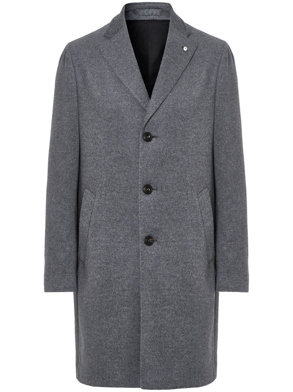 Single-breasted coat - Grey
