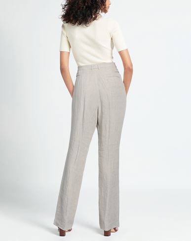 Woman Pants Beige Size 10 Linen