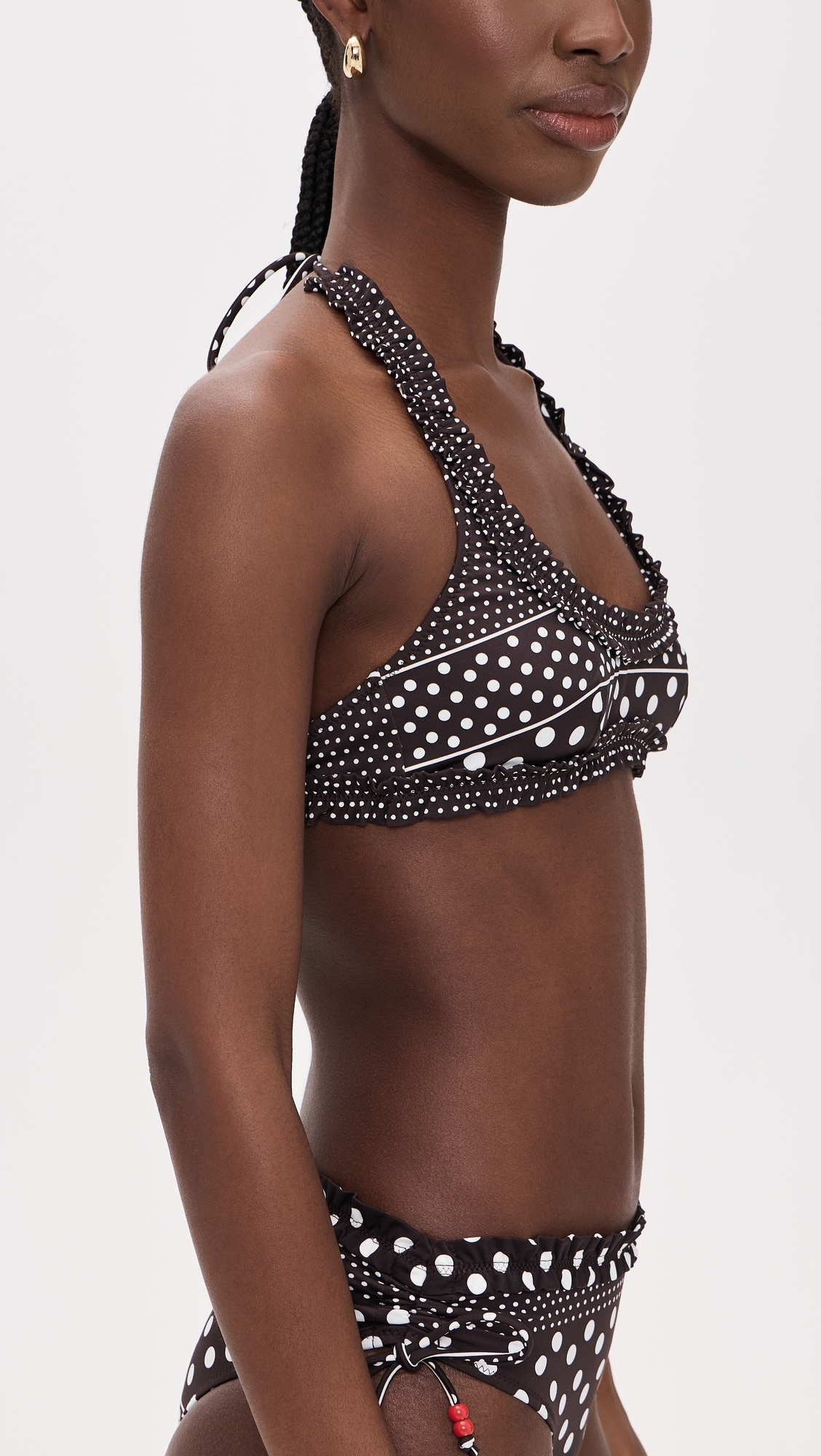 Cove Bikini Top Brown