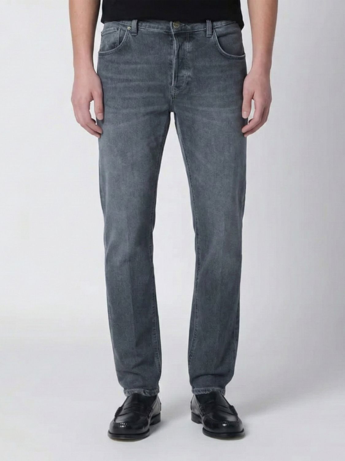 Pants Men color Denim