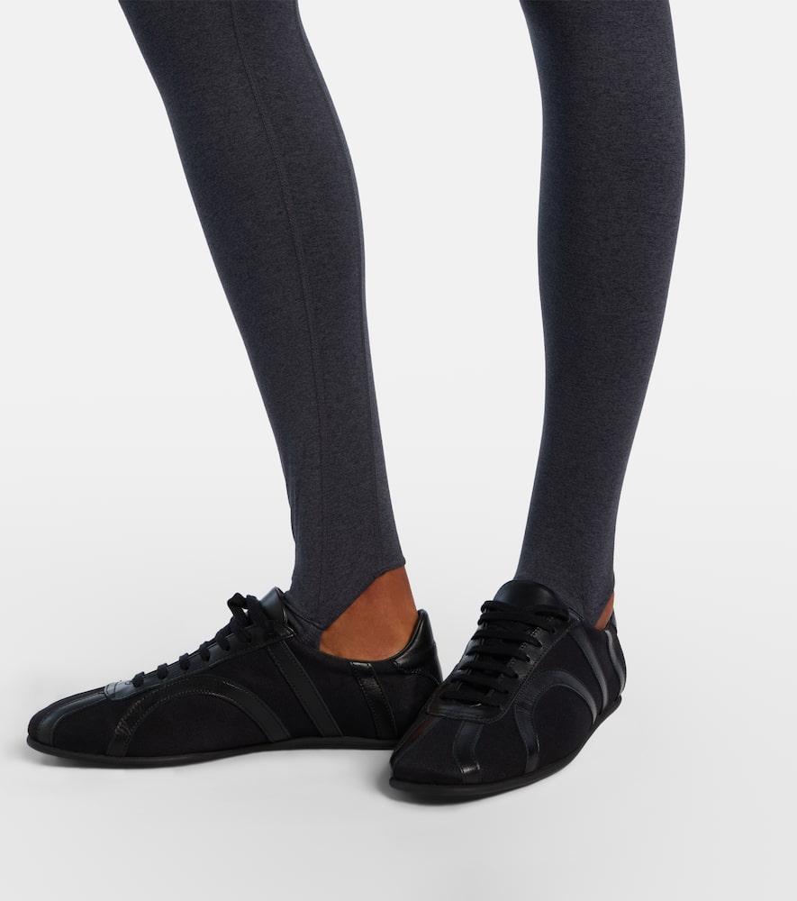 Always Warm jersey stirrup leggings