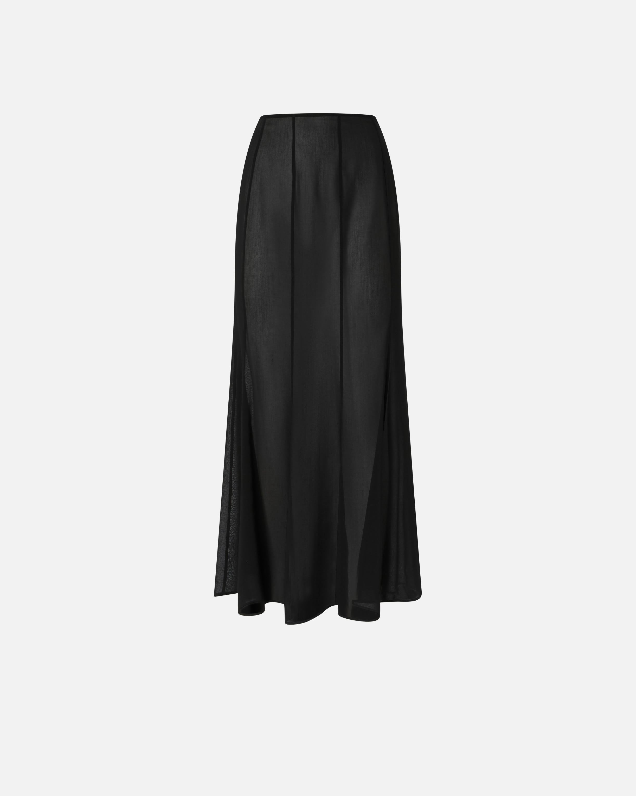 Long skirt with sheer details - 38