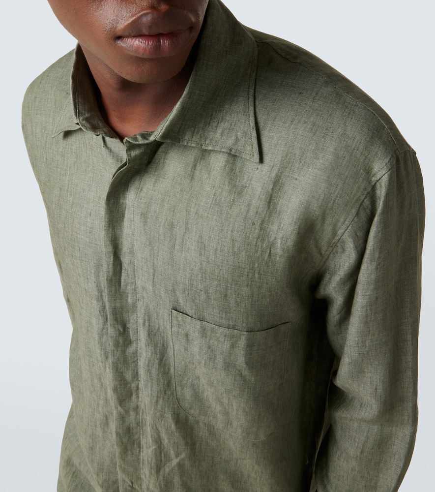 Resort linen shirt
