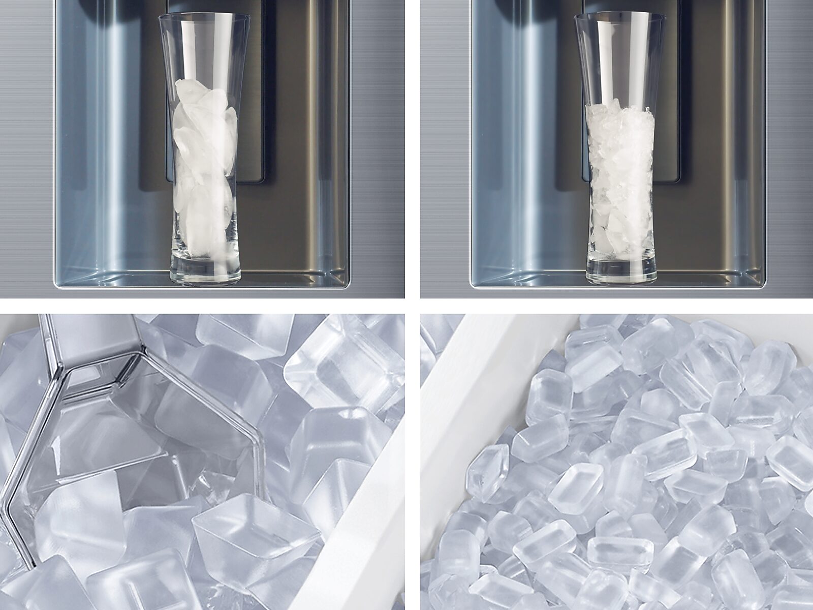 25 cu. ft. Mega Capacity Counter Depth 3-Door French Door Refrigerator with Family Hub™ in Stainless Steel(RF27CG5900SRAA)