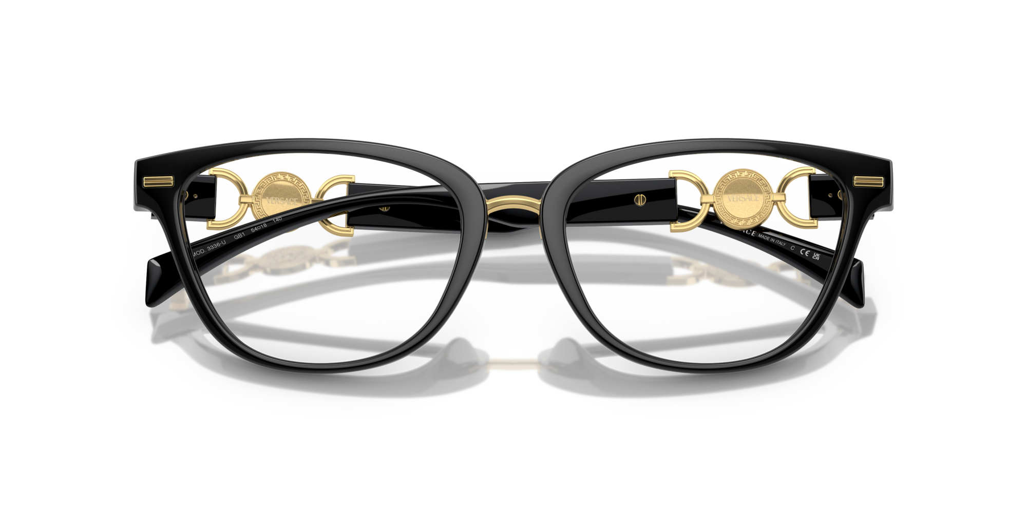 Versace Woman Versace VE3336U Optical frames Plastic Black Cat Eye