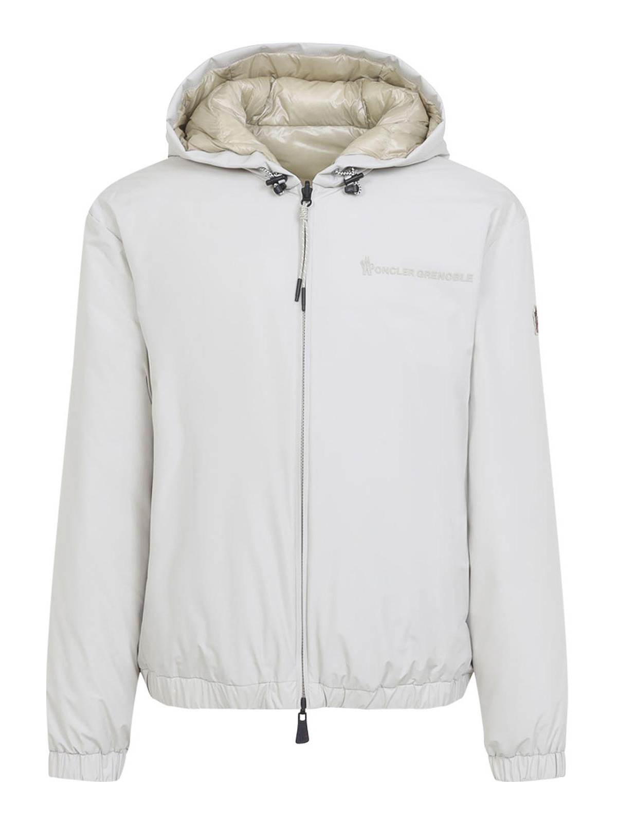 Moncler Grenoble - berguns hooded bomber jacket quilted cuff