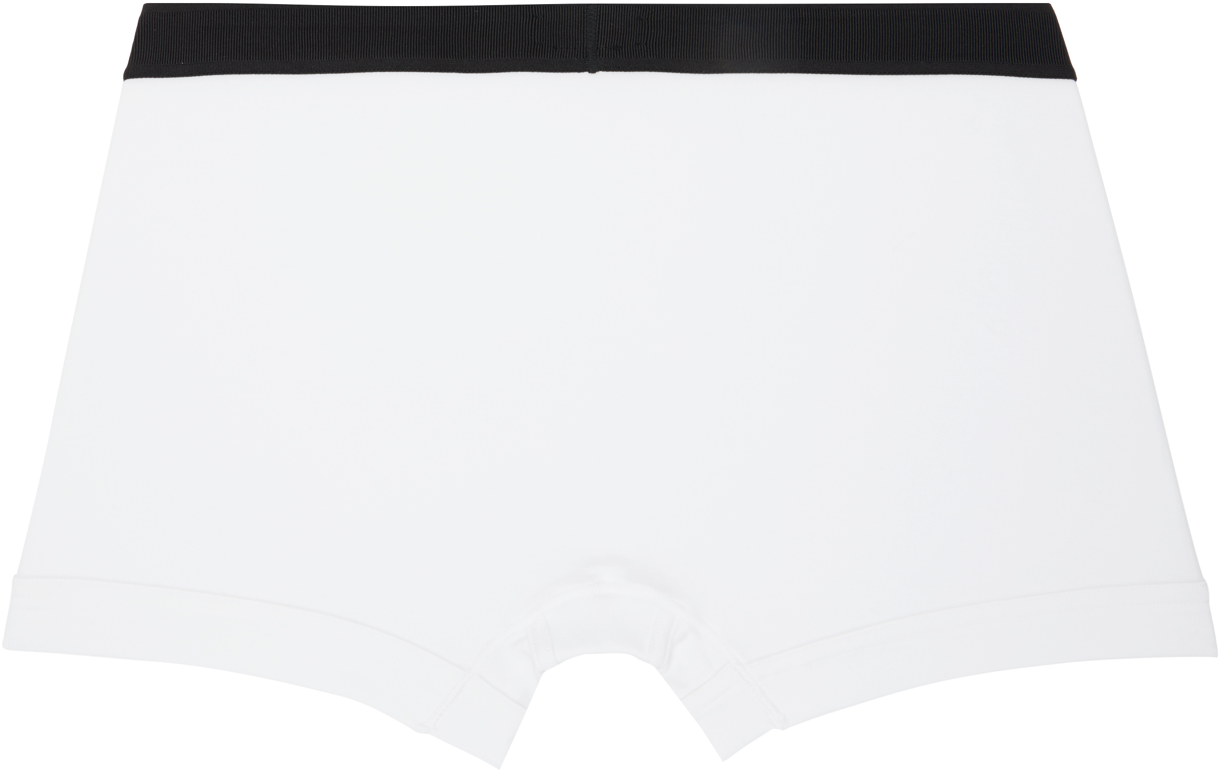 White Cotton Boxer Briefs