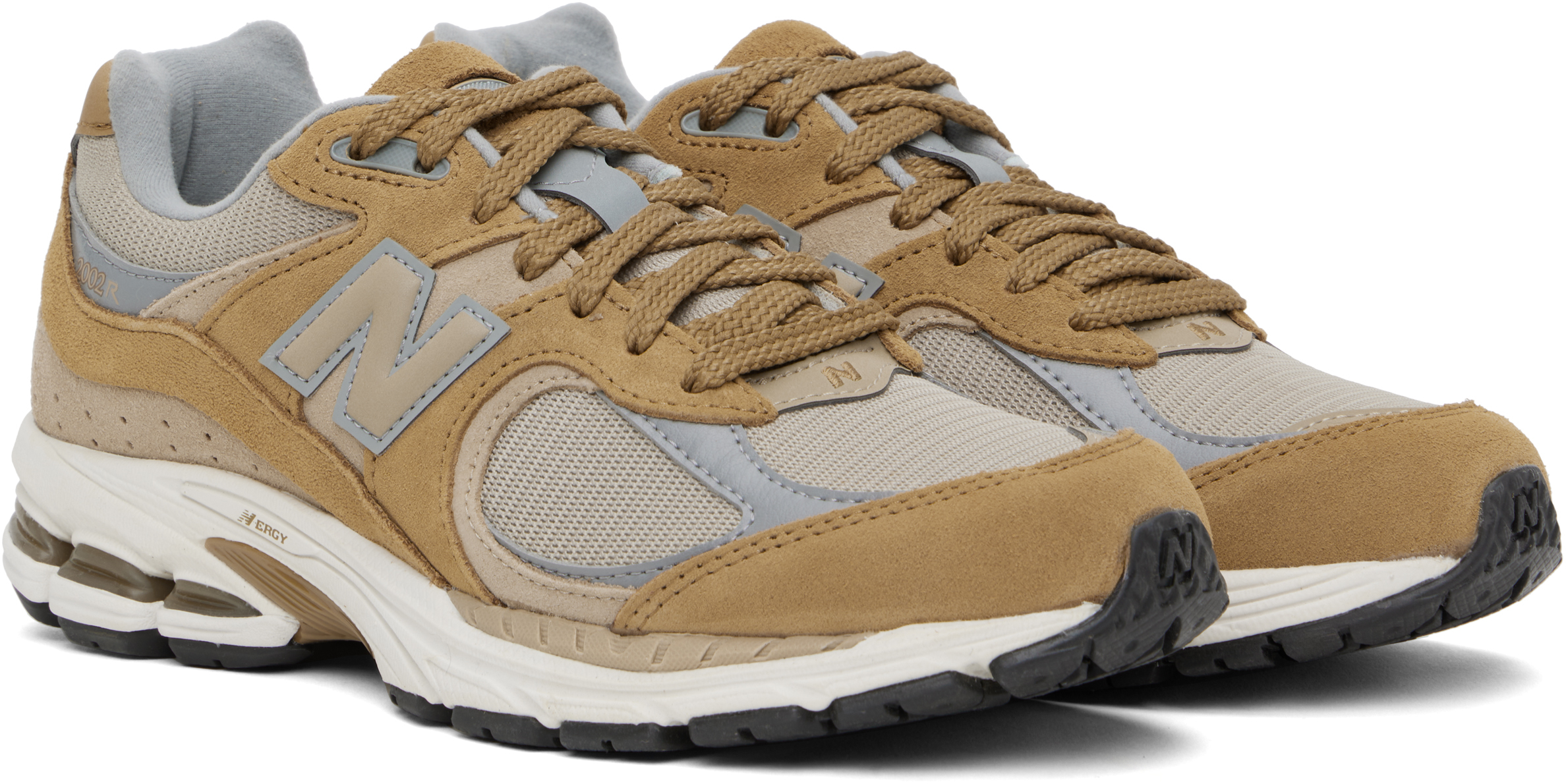 New Balance Tan 2002R Sneakers
