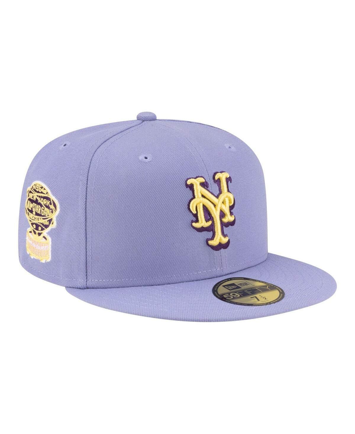 Men's Light Purple New York Mets Lavender Bloom 59FIFTY Fitted Hat - Light Purple