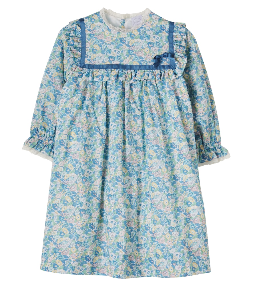 Leontyne floral cotton dress