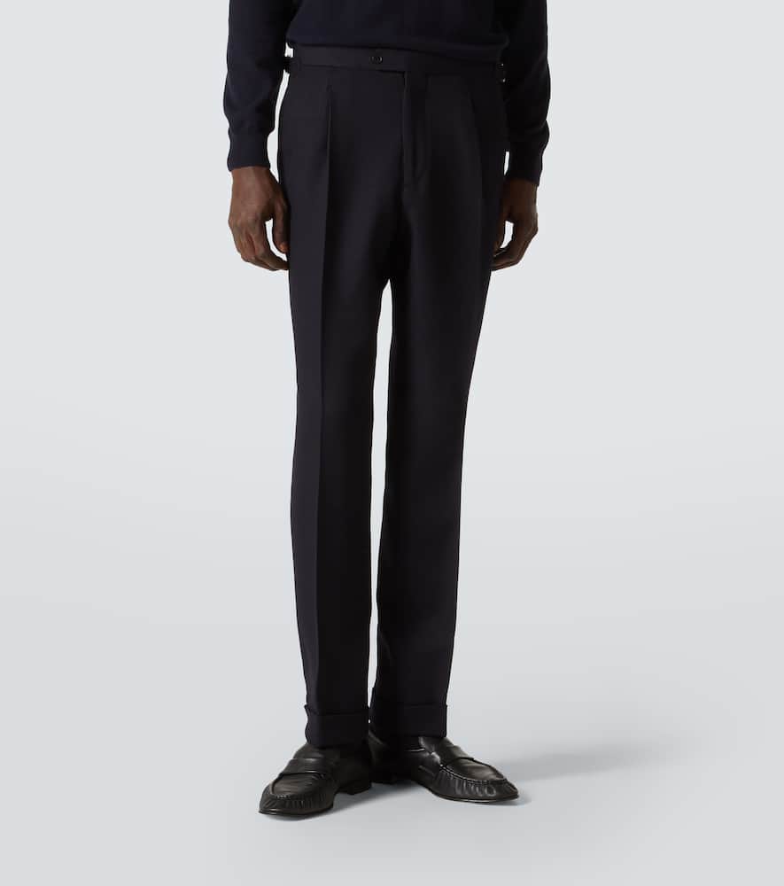 Amie wool straight pants