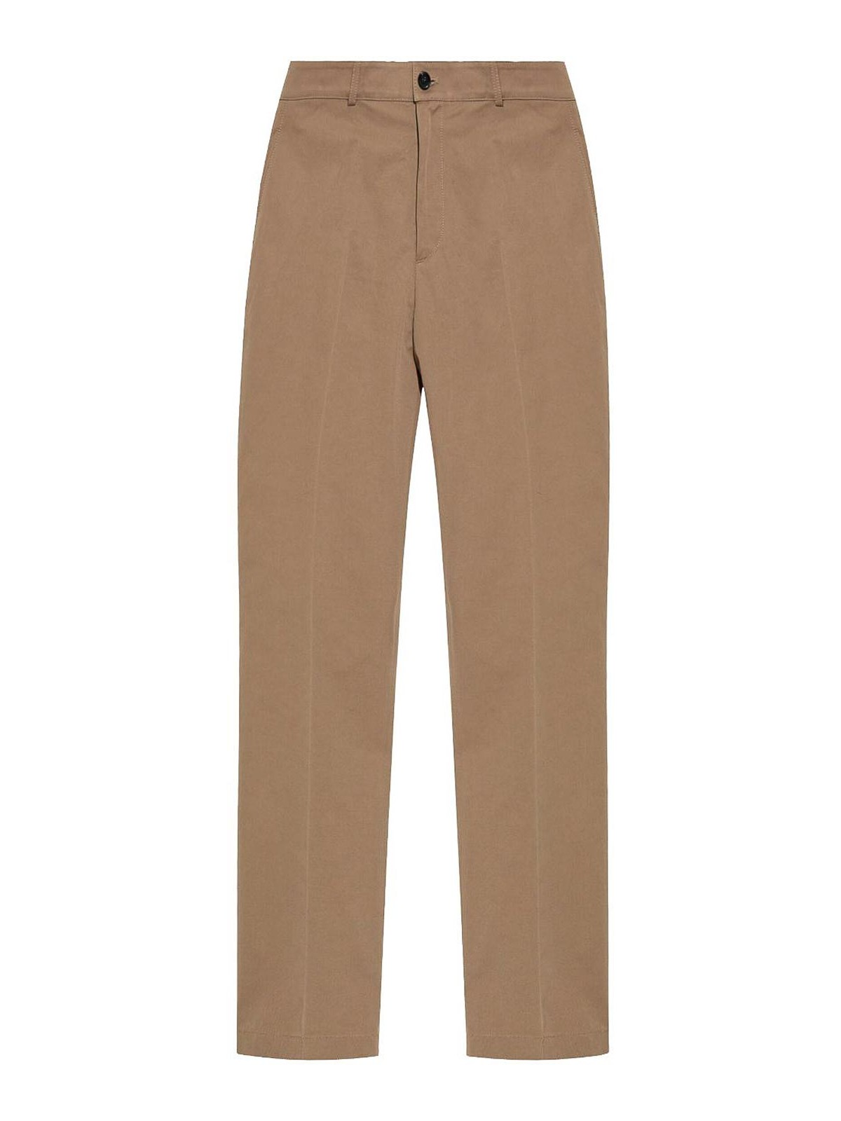Cotton chino trousers - Neutrals
