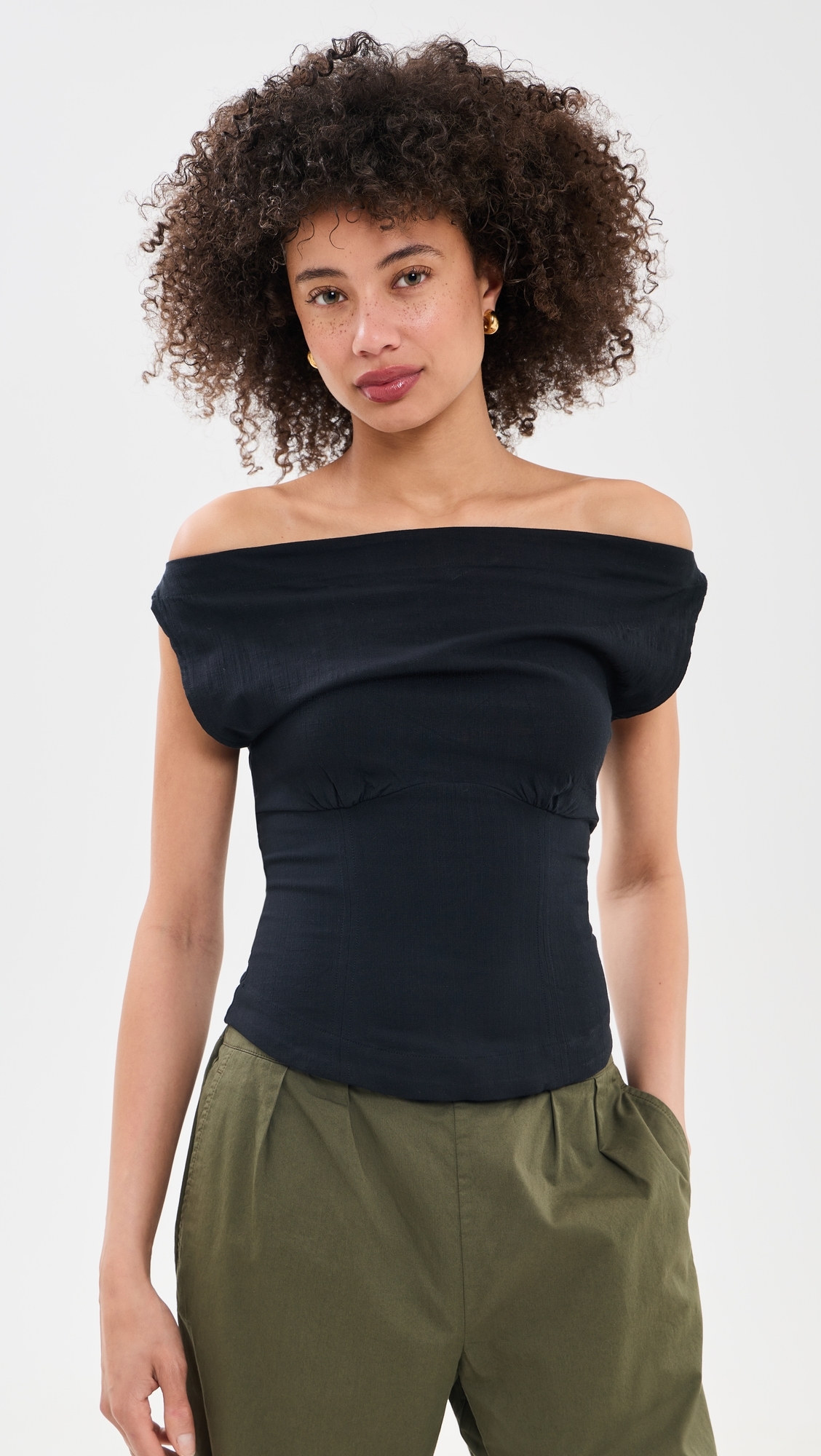 Harper Top Black