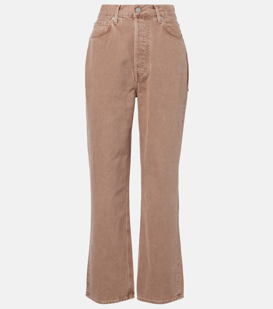 Daniela high-rise straight jeans