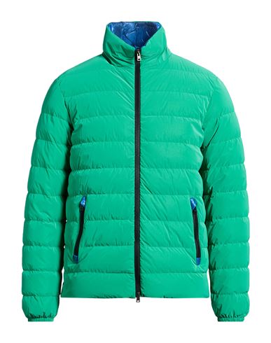 Man Puffer Green Size 40 Polyamide