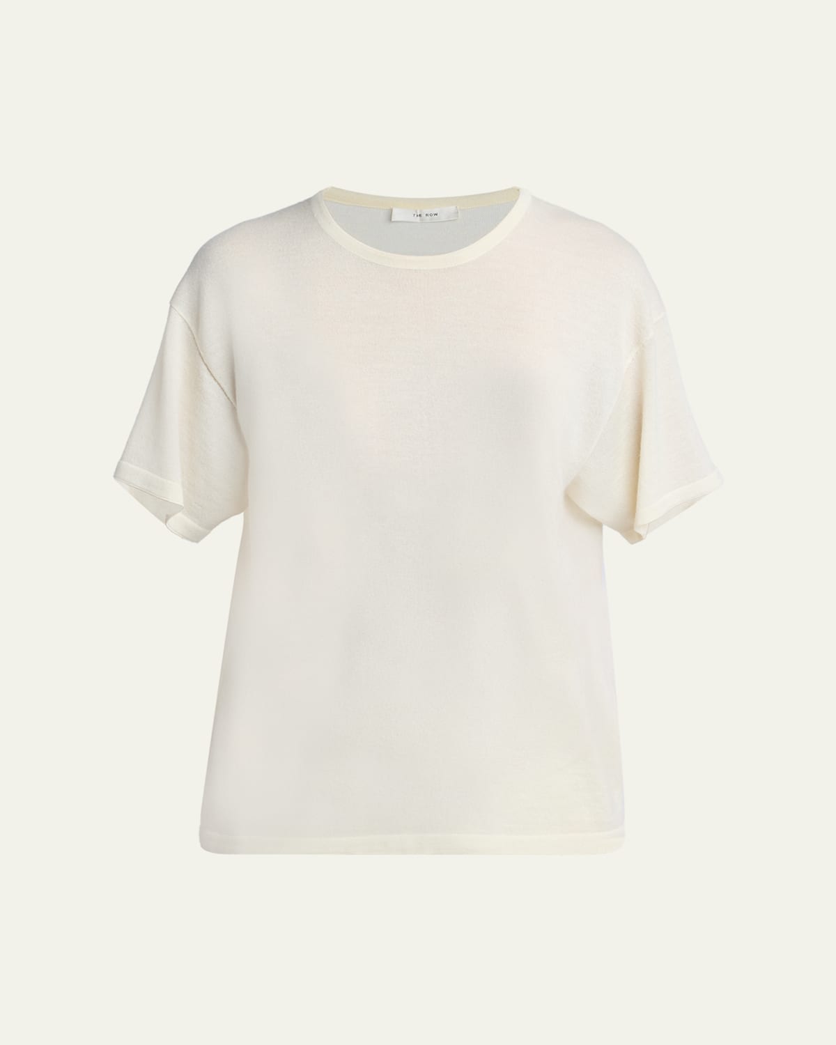 Nonas Crewneck Cashmere Knit Top